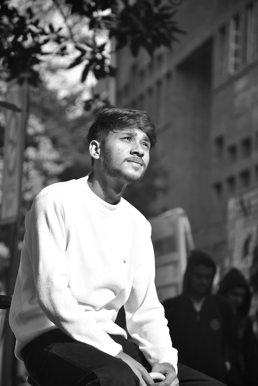 Portrait of a smiling young man